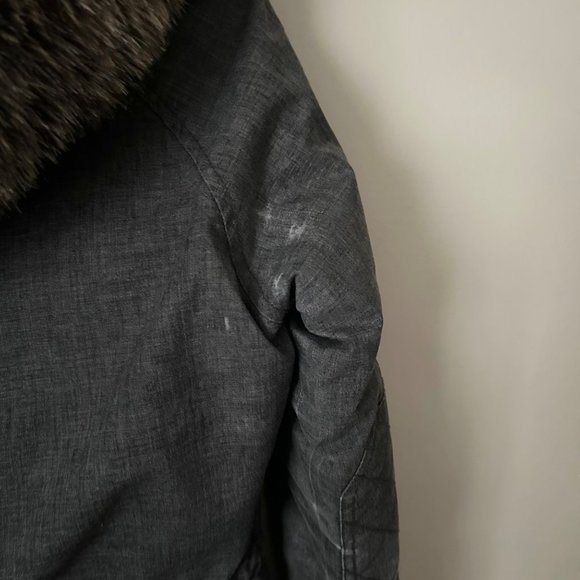 Aritzia Community Hemp Parka Coat with Faux Fur Coat - Picture 8 of 10